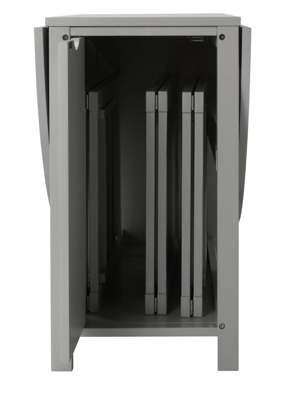 Home Butterfly Ext Grey Dining Table & 4 Grey Chairs | Modern Home Dining