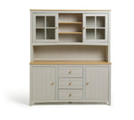 Bournemouth 4 Door 3 Drawer Sideboard -Light Grey | Сountry style buffet Cabinet