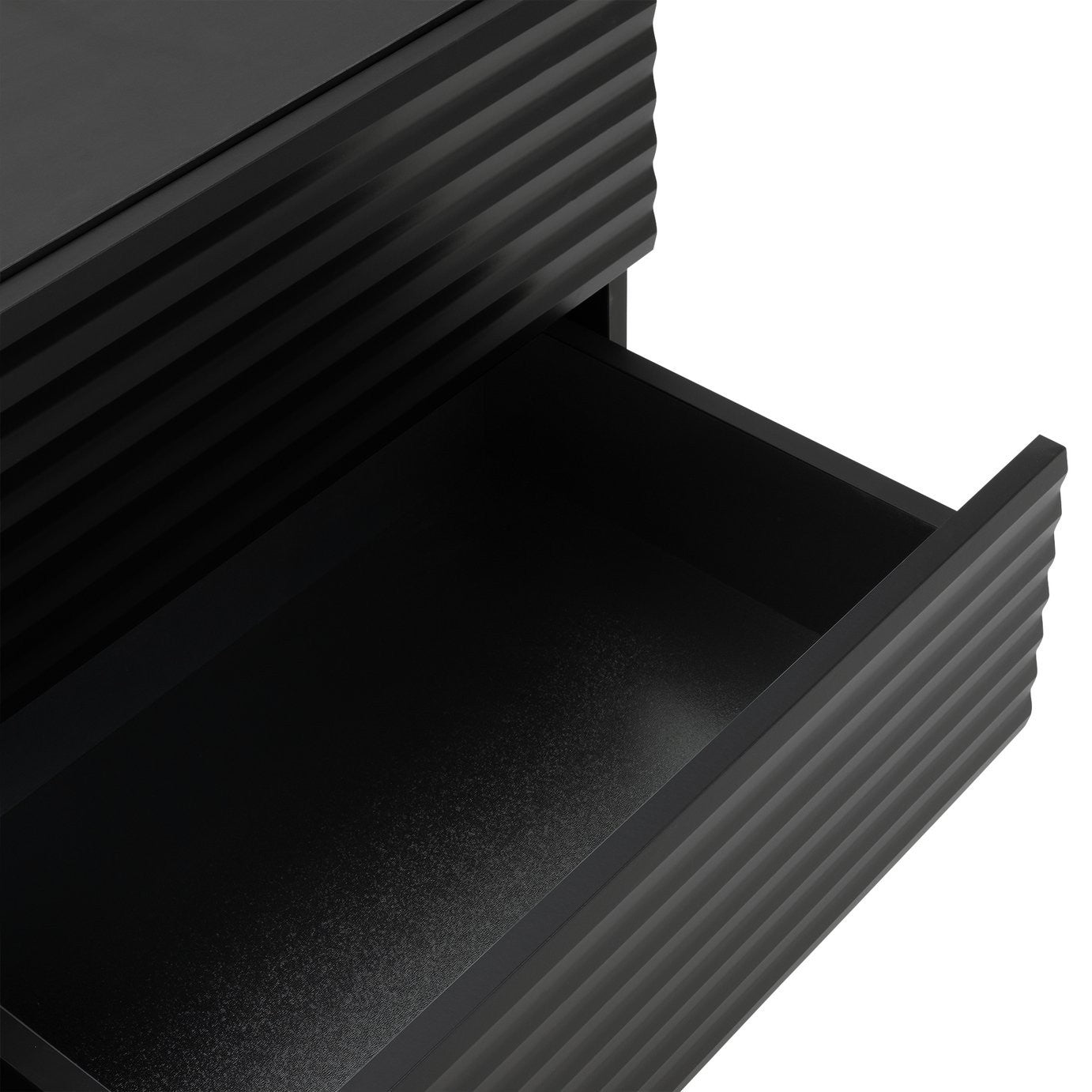 Cairo 6 Drawer Chest - Black | Stylish Modern Accent