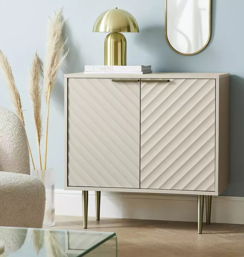 Oti 2 Door Sideboard - Champagne (B Grade)