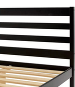 Kaycie Small Double Wooden Bed Frame - Black