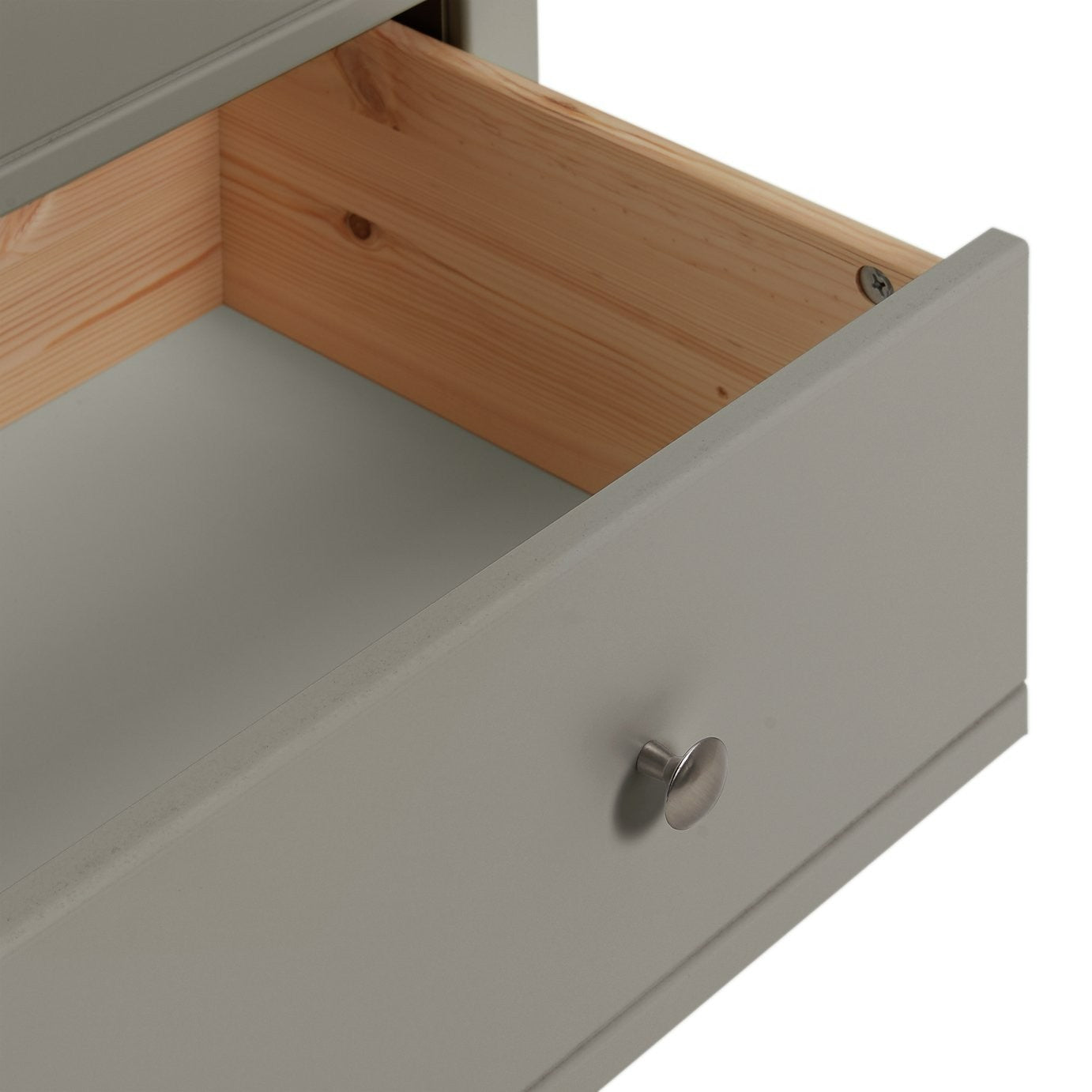 Brooklyn 4 Chest of Drawers - Grey | Organized Clothing Space