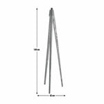 Tripod Floor Lamp Base - Walnut Stain