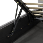 Pandora Small Double End Lift Ottoman Bed - Grey (B GRADE)
