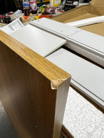 Malibu 2 Door 2 Drawer Wardrobe - Oak Effect ( B Grade )