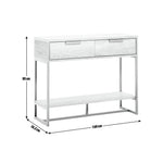 Habitat Nomad Console Table - Oak