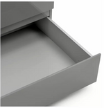 Jenson 2 Door 2 Drawer Wardrobe - Gloss Grey (B GRADE)