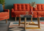 Habitat Zela Round Coffee Table - Oak