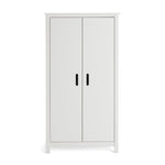 Kids Ronnie Short 2 Door Wardrobe - White