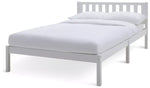 Ronnie Small Double Bed Frame - White