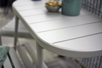 2 Seater Oval Bistro Table - Grey ( Table ONLY )