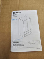 Jenson 2 Door 2 Drawer Wardrobe - White Gloss ( B Grade )