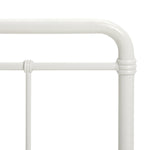 Kids Agnes Metal Single Bed Frame - White | Durable Sleep Support