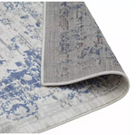 Traditional Natural & Blue Rug | 160x230cm | Traditional Living Room Bedroom Rug