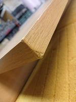 Home Brisbane 4 Door 3 Drawer Wardrobe - Oak ( B Grade 1069.)