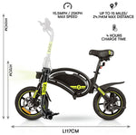 Zinc Venture 14inch Wheels Adult Folding Electric Scooter