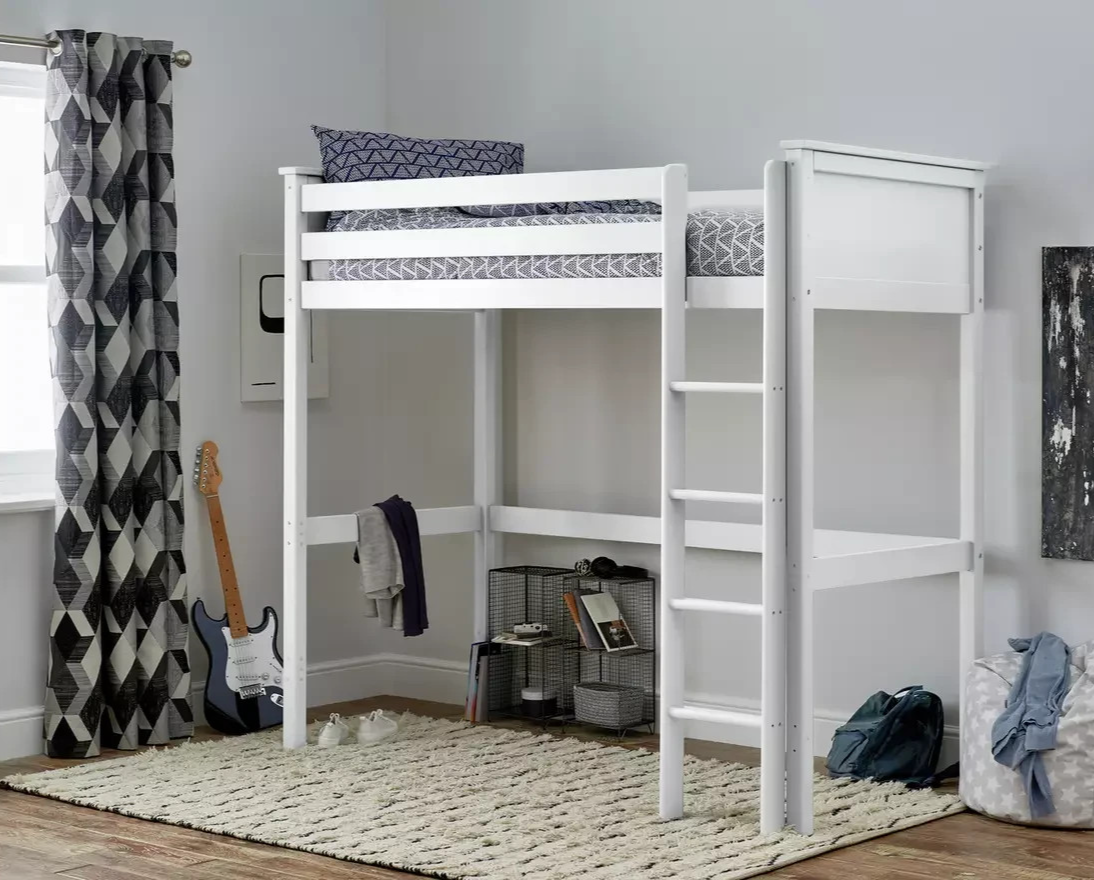 Brooklyn High Sleeper Bed Frame - White