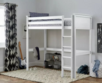 Brooklyn High Sleeper Bed Frame - White