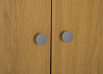 Seville 2 Door Open Shelf Wardrobe - Oak Effect ( B Grade 32586 )