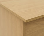 Malibu 3 Drawer Office Desk - Oak Effect ( B Grade )