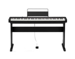 Casio CDP-S110BKST Digital Piano with Stand | 88 Key Compact Keyboard Black