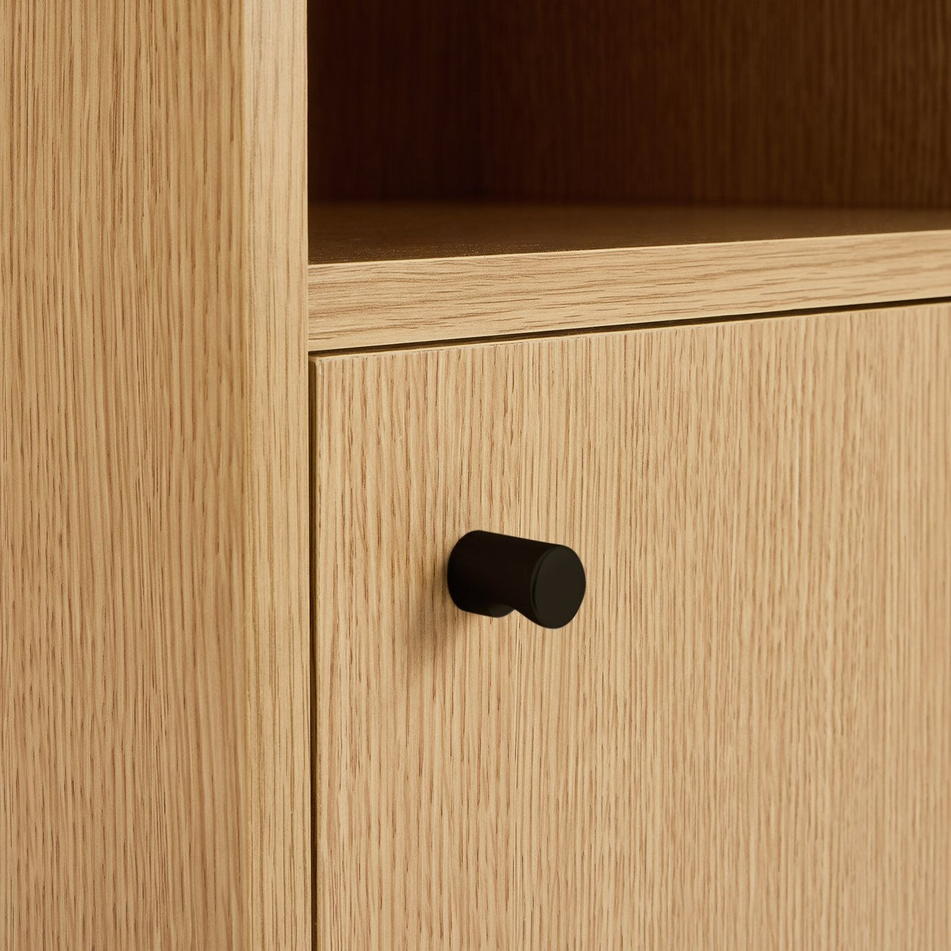 Herson Tallboy - Oak | Drawers Organizer Furniture Interior Practicality Space