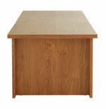 Ohio Coffee Table - Oak Effect Living Room Table Storage Shelf Modern Furniture