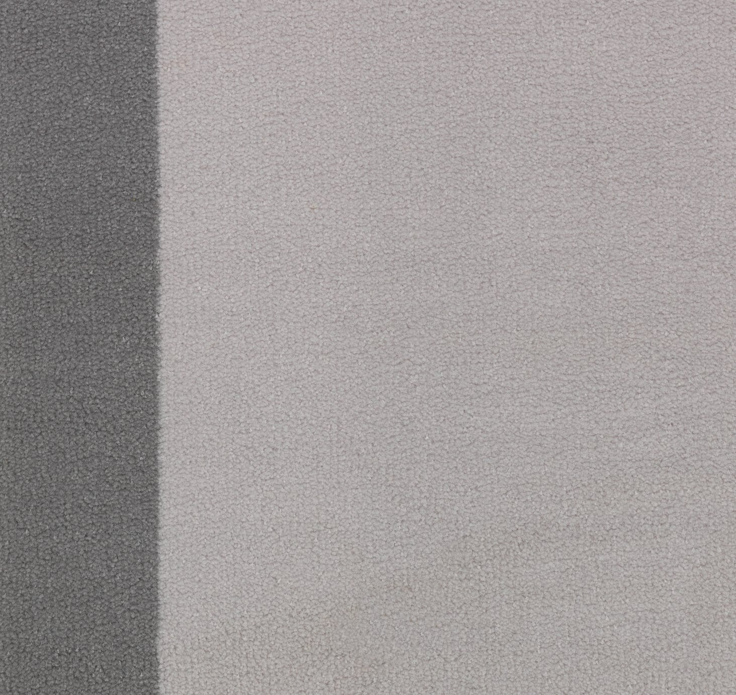 Home Plain Border Grey Cut Pile Rug - 230x160cm
