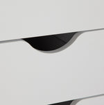 Kids Pagnell 5 Drawer Chest - White | White Chest of Drawers