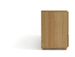 Block 1 Drawer Oak Sideboard - Natural | Block Collection Wooden Cabinet
