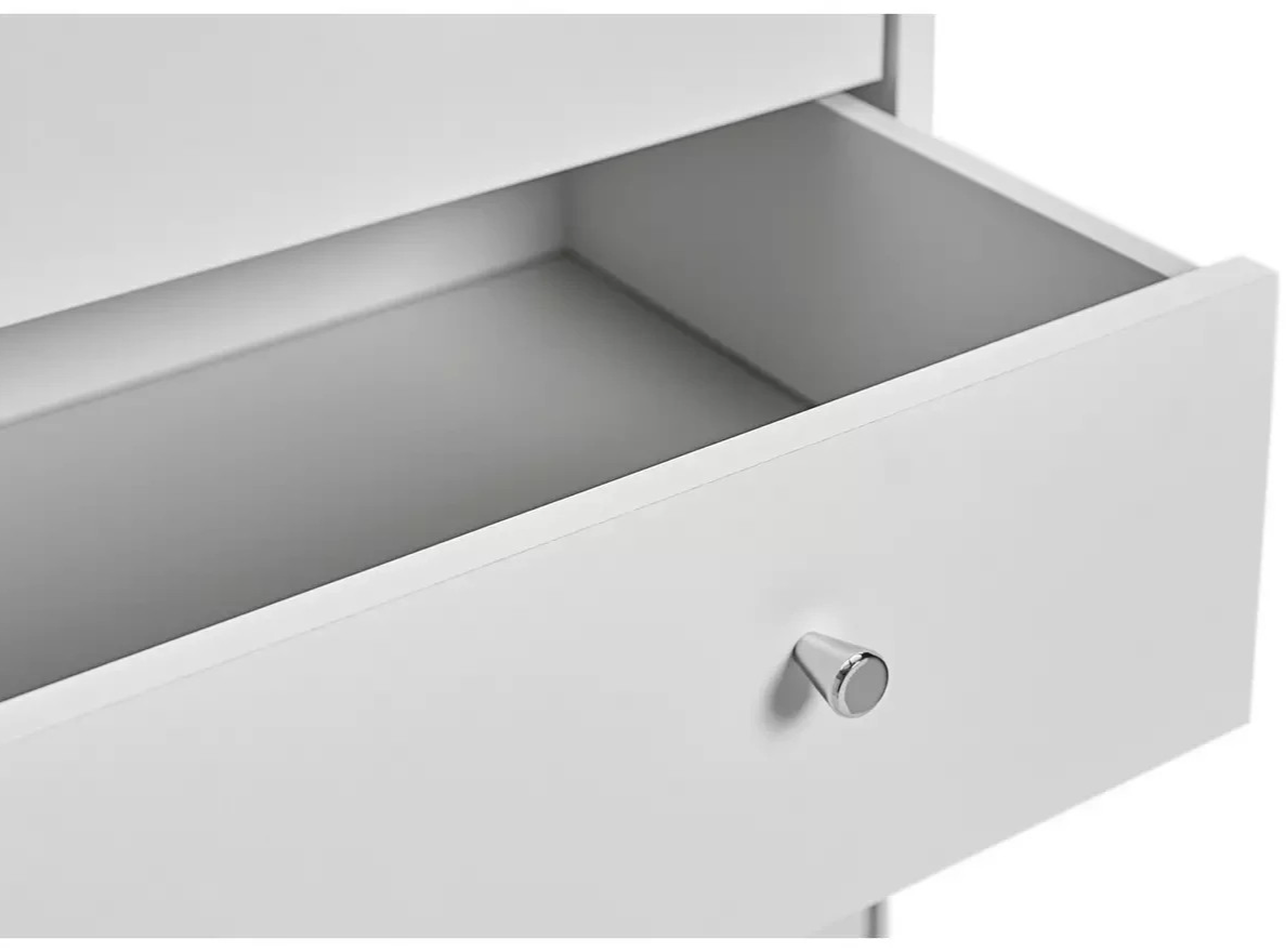Malibu 7 Drawer Chest - White (B Grade)