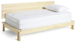 Akio Guest Bed Frame - Natural | Compact Spare Room Setup