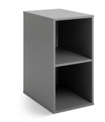 Home Atlas Interior Cube Storage Grey | Modern Shelving Display Organiser Unit