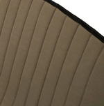 Riba Fabric Sling Accent Chair Khaki | Modern Living Room Lounge Chair Furniture