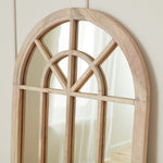 Habitat White Window Full Length Arch Wall Mirror- 140x60cm