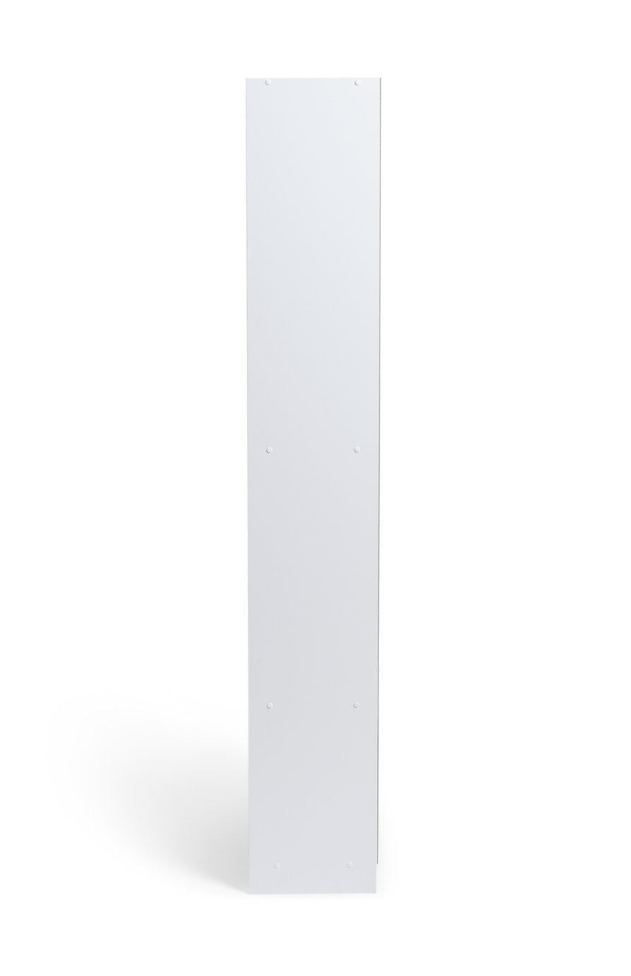 Compton 2 Drawer Bookcase - White | Space Saving Display Solution
