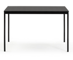 Stella Wood Effect Dining Table & 4 Black Chairs
