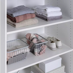 Munich Double Wardrobe Internal Shelves 2 Pack White | Storage Shelves