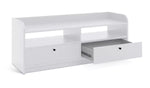 Arran 2 Drawer TV Unit - White