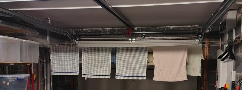 Home 35m 5 Line Retractable Outdoor Clothes Airer | Garden Washing Line Drying