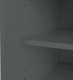 Home Chloe 2 Door Shoe Storage Cabinet - Grey | Grey Hallway Shoe Cupboard Unit