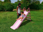 Chad Valley 7ft Kids Garden Slide - Pink