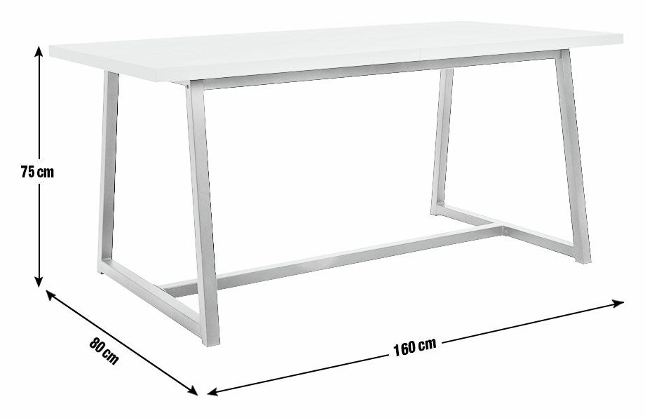 Nomad Extending 6 - 8 Seater Dining Table - Natural | Modern Kitchen Interior