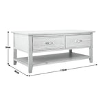 Home Islington Oak Veneer Coffee Table - Natural | Harmonious Room Styling
