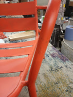 Annika 2 Seater Metal Garden Bistro Set - Red (B Grade 1329)