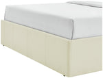 Home Heathdon Kingsize End Lift Ottoman Bed - Natural | Convenient Bed Storage