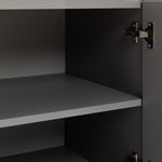 Habitat Jenson 1 Drawer Office Desk - Grey | Modern Computer Workstation Table