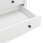 Minato 2 Door 2 Drawer Wardrobe - White ( B Grade )