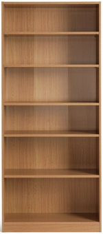 Maine Deep Bookcase - Oak Effect ( B Grade )