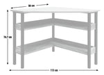 Nomad Corner Office Desk - Oak